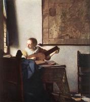 Vermeer, Jan - Woman with a Lute near a Window